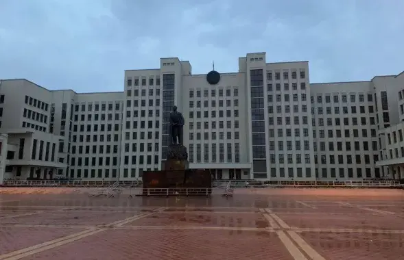 Дом урада ў Мінску / Еўрарадыё, архіўнае фота
