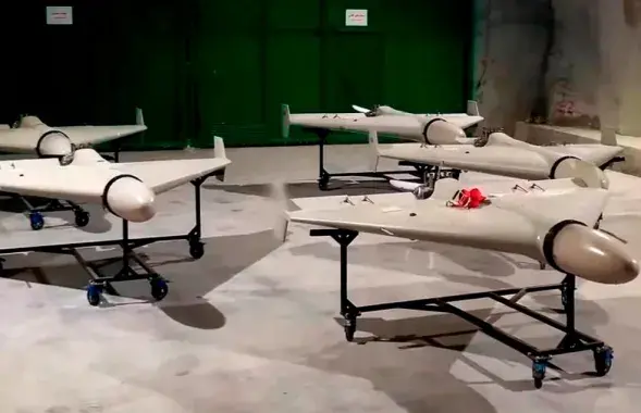 Іранскія дроны "Шахід-136" / armyinform.com.ua
