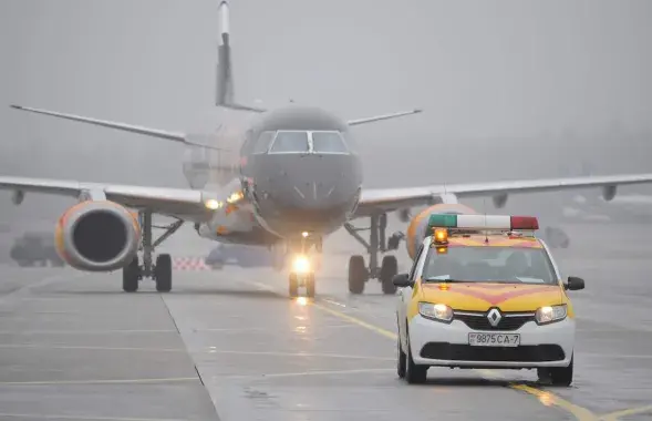 Самалёт "Белавіі" / фота Еўрарадыё носіць ілюстрацыйны характар