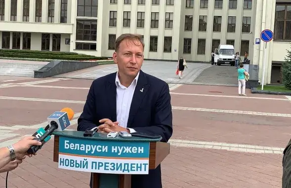 Андрей Дмитриев перед президентскими выборами 2020 года / Еврорадио​