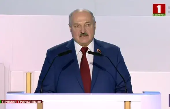 Лукашенко не собирается проводить политическую амнистию / Скриншот с трансляции​