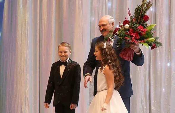 Александр Лукашенко и дети / president.gov.by