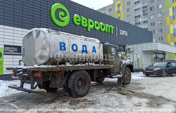 Воду фанипольцам привезла единственная цистерна / fanipol.by​
