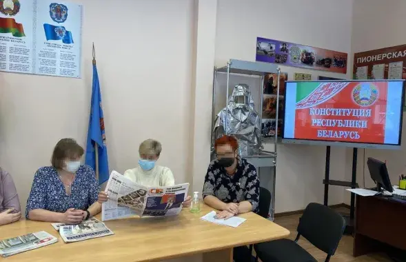 Так выглядела "диалоговая площадка" в школе