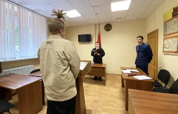 Судзяць ухіліста / Фота ваеннага камісарыята Цэнтральнага раёна Мінска
