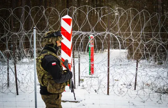 На польско-белорусской границе / twitter.com/MON_GOV_PL