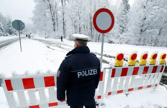 Супрацоўнік нямецкай паліцыі / Reuters