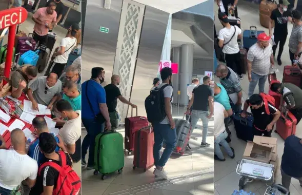 Passengers on Baghdad-Minsk flight / Euroradio