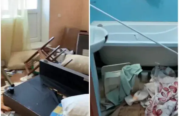 Квартира Андрея Паука после "работы" ГУБОПиКа / фото из социальных сетей