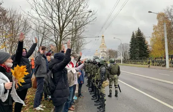 Пратэсты ў Мінску ў 2020 годзе / Еўрарадыё