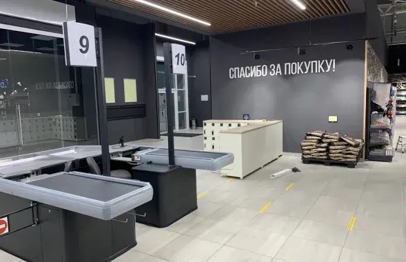 Пакупнікоў у гродзенскім "Віталюр" амаль няма
