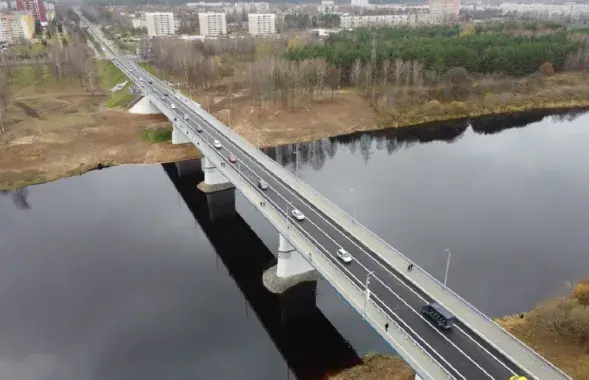 Обновленный мост в Новополоцке / sb.by
