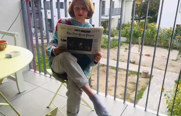 Ксенія Галубовіч / фота з яе акаўнту на facebook.com
