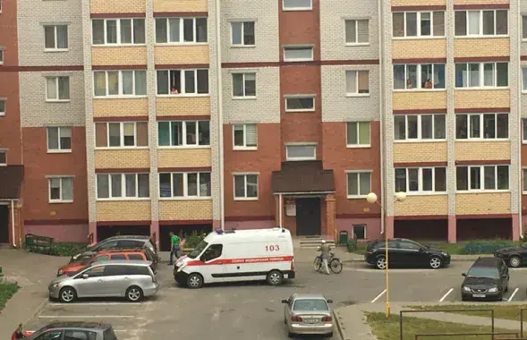 Дом, где произошло убийство. Фото: ganc-chas.by​