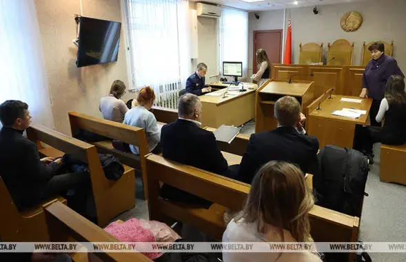 Завочны суд над Апейкіным і Герасіменяй / БЕЛТА
