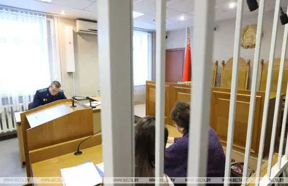 Падчас завочнага суда над Апейкіным і Гераісменяй / БЕЛТА
