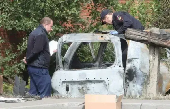 Тое, што засталося ад машыны Дар'і Дугінай / Известия