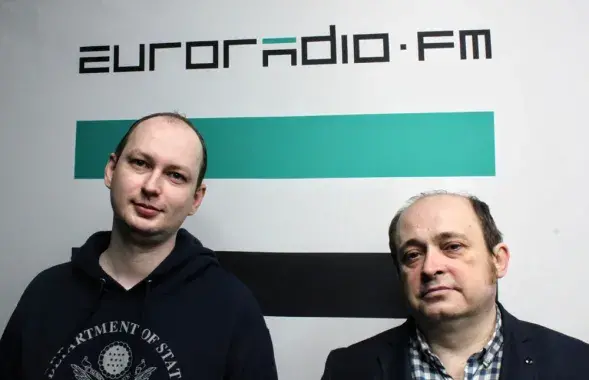 Эдуард Пальчис и Павел Быковский / Еврорадио