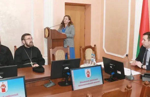 Сустрэча Іўеўскага начальства з святарамі / ivyenews.by

