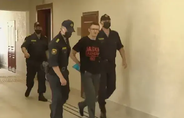 Дзяніс Івашын / Скрыншот з відэа "Беларусь 1"
