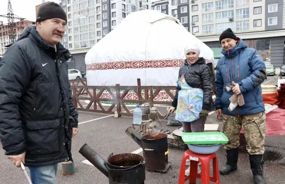 "Юрта несокрушимости" /&nbsp;facebook.com/bucharada.gov.ua
