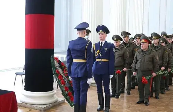 Цырымонія развітання з супрацоўнікам КДБ / БЕЛТА​