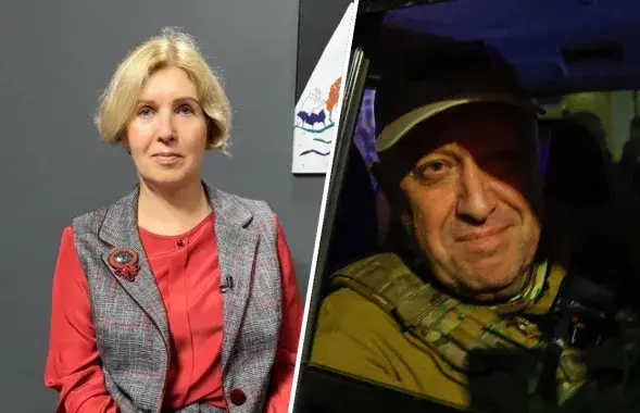 Ирина Сидорская и Евгений Пригожин / Reuters
