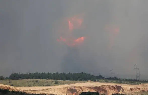 Взрывы на полигоне в Крыму / Reuters
