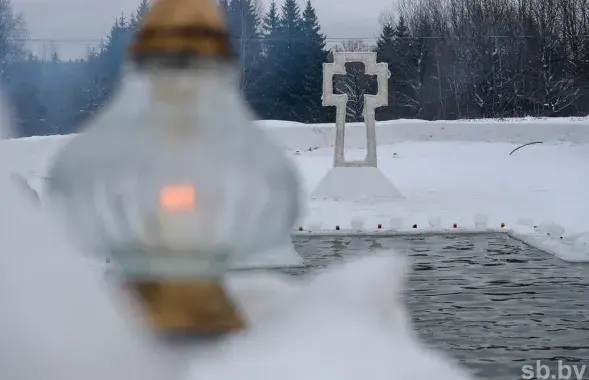 Купель на Вадохрышча / sb.by, ілюстрацыйнае фота
