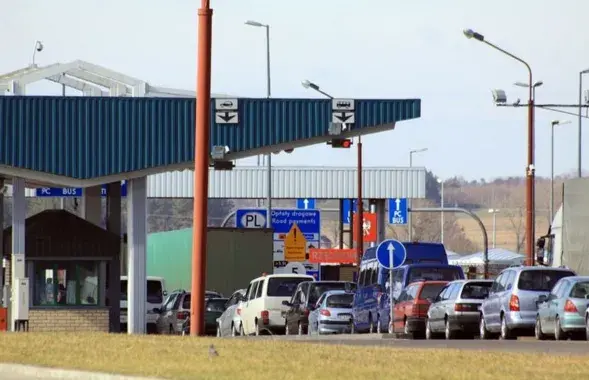 Погранпереход в Гродненской области
