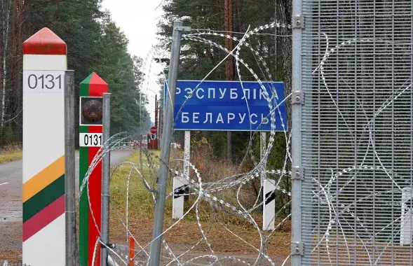 Белорусско-литовская граница / Reuters
