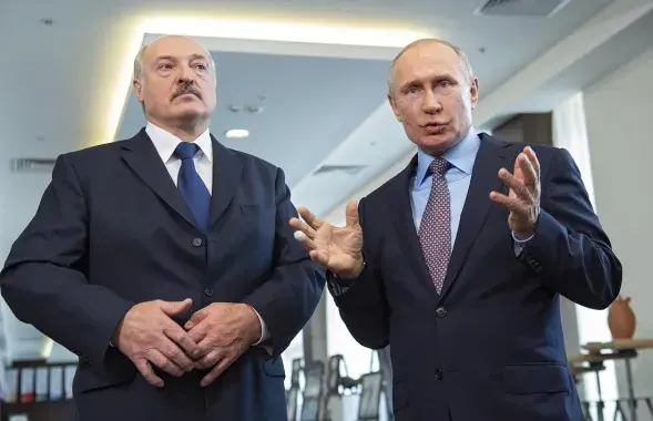 Александр Лукашенко и Владимир Путин / "Коммерсантъ", иллюстративное фото