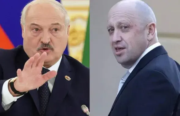 Аляксандр Лукашэнка і Яўген Прыгожын / калаж esp.md
