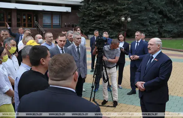 Александр Лукашенко в Бресте / БЕЛТА