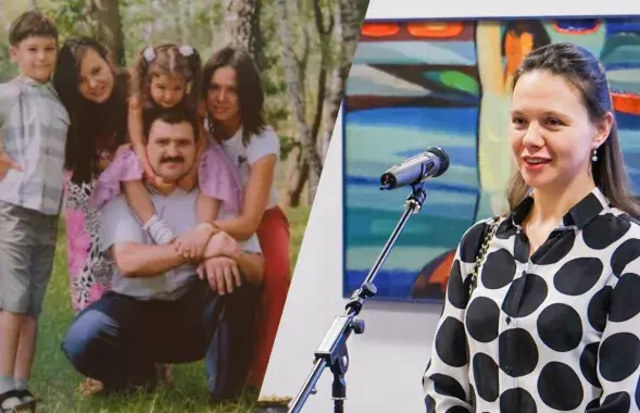 Liliya Lukashenko not only has a big family but also a job she loves.​
