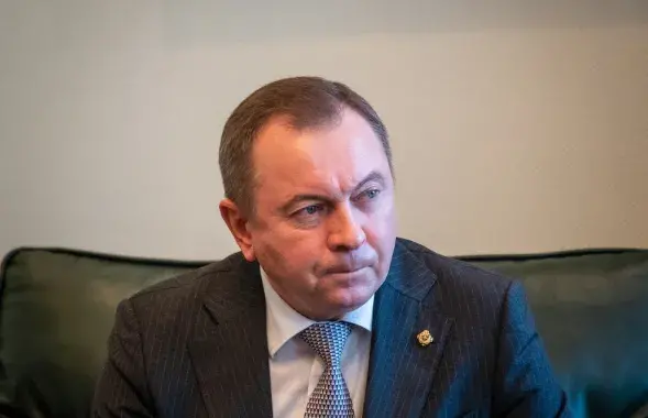 Belarusian Foreign Minister Uladzimir Makei​/Euroradio