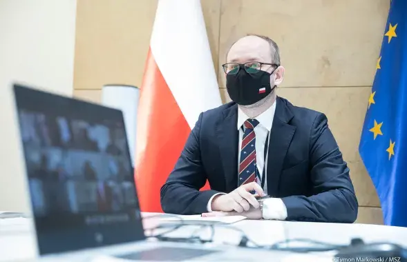Намеснік міністра замежных спраў Польшчы Марцін Пшыдач / twitter.com/PolandMFA​