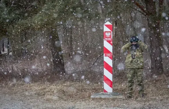 Польская мяжа / twitter.com/Straz_Graniczna
