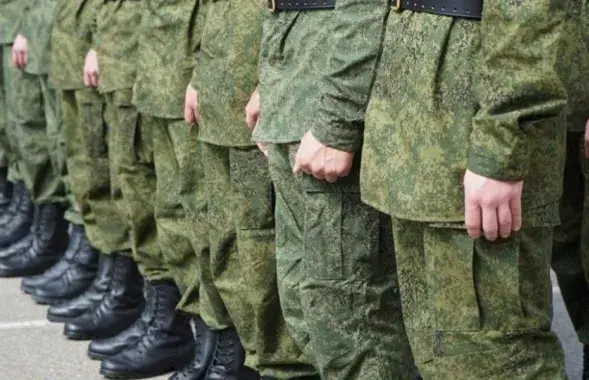 Салдаты ў беларускім войску
