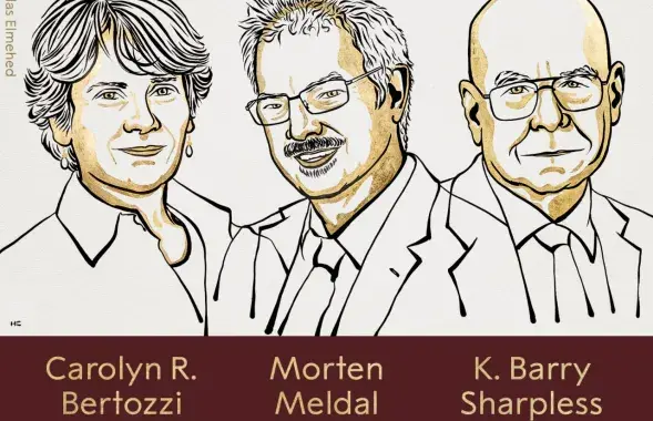 Сёлетнія лаўрэаты Нобелеўскай прэміі ў галіне хіміі / twitter.com/NobelPrize
