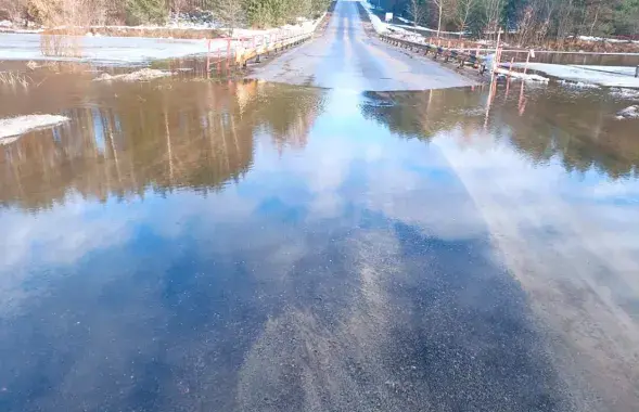 Рэкі ва Усходняй Беларусі выходзяць з берагоў / mogilev.mchs.gov.by
