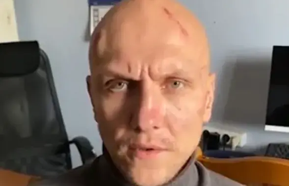 Павел Алексеевич ("Паштет") после задержания / Скриншот с видео МВД​