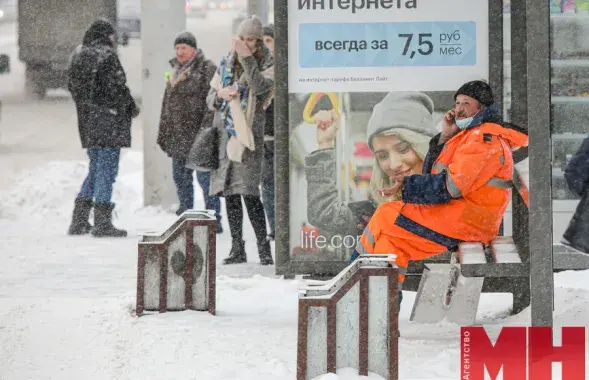 Минск в феврале 2021-го / minsknews.by​