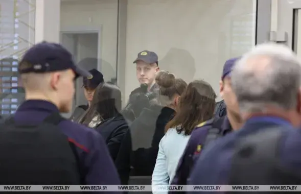Во время суда по делу о педофилии / БЕЛТА
