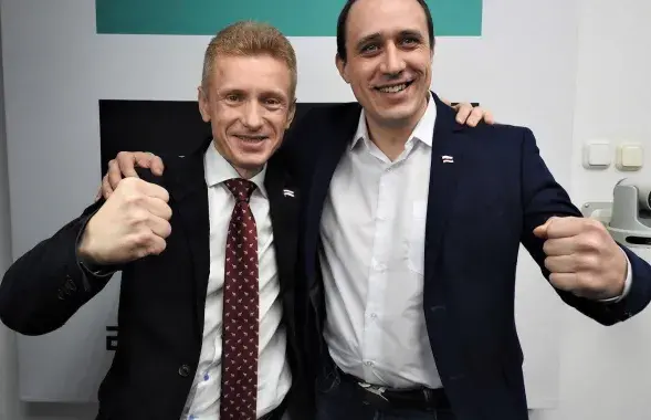 Алексей Янукевич и Павел Северинец