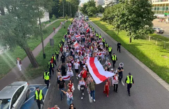 Акция посвящена третьей годовщине президентских выборов в Беларуси / Еврорадио