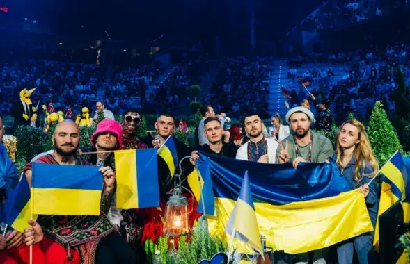 Украінская каманда на "Еўрабачанні" ў 2022 годзе / youtube/eurovision​