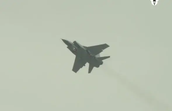 Над Минском летают военные самолёты / "Беларускі Гаюн"&nbsp;
