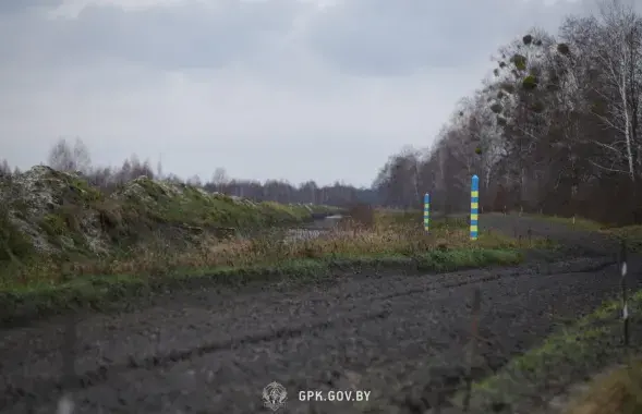 Белорусско-украинская граница / фото ГПК Беларуси
