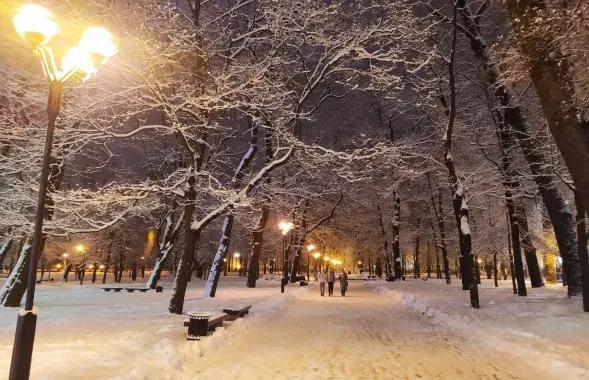 Зімовы Мінск / Еўрарадыё

